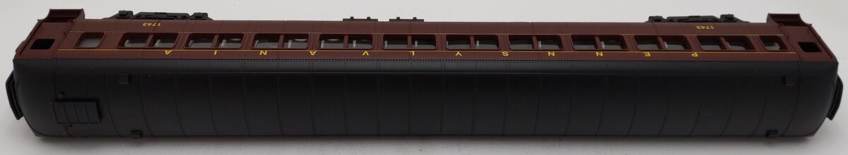 Weaver O Scale Pennsylvania Pullman-Bradley Deluxe Coach Car #1743 (3-Rail) EX
