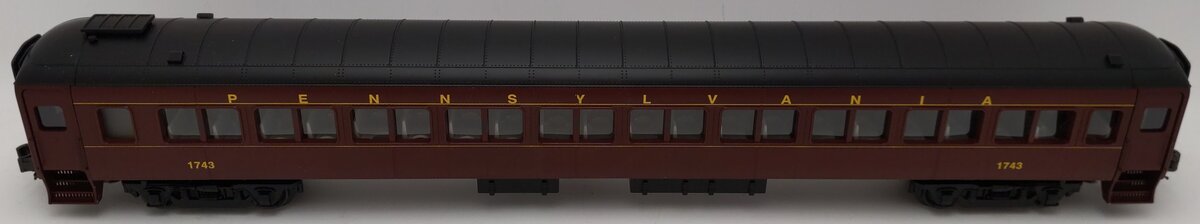 Weaver O Scale Pennsylvania Pullman-Bradley Deluxe Coach Car #1743 (3-Rail) EX