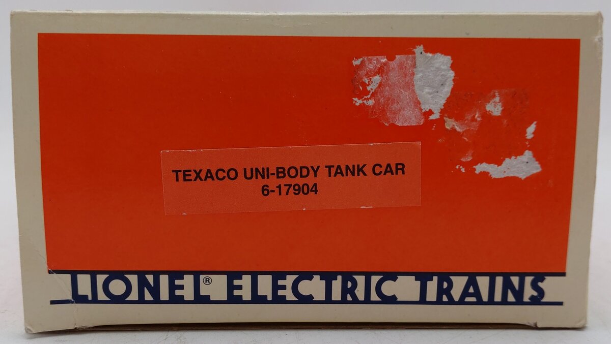 Lionel 6-17904 O Gauge Texaco Unibody Tank Car #17904 EX/Box