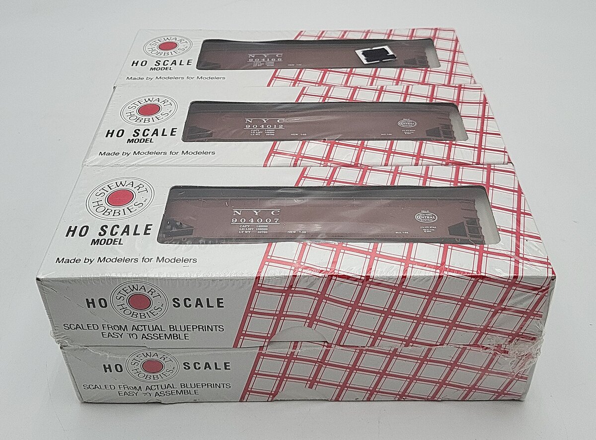 Stewart Hobbies 10309 HO Scale Hopper Car Kits Six Pack MT/Box
