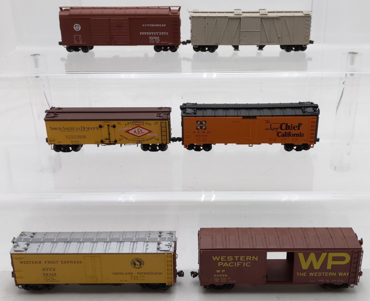 Atlas/Athearn/Other HO Scale Freight Cars #81304,3039,36065,68340,20558 [6] VG