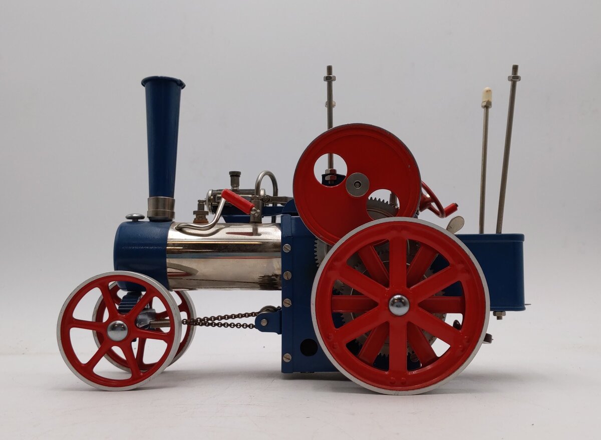 Wilesco D405 Live Steam Roller Traction Engine EX