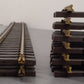 LGB 10610/1102 G Scale Assorted Brass Track-Curved & Straight [8] EX