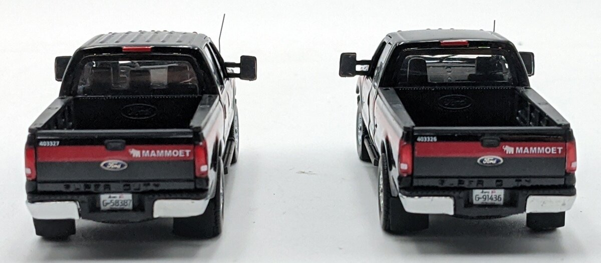 Sword Models M410217 1:50 Diecast Ford F250 Pickup Truck Escort Set Mammoet NIB