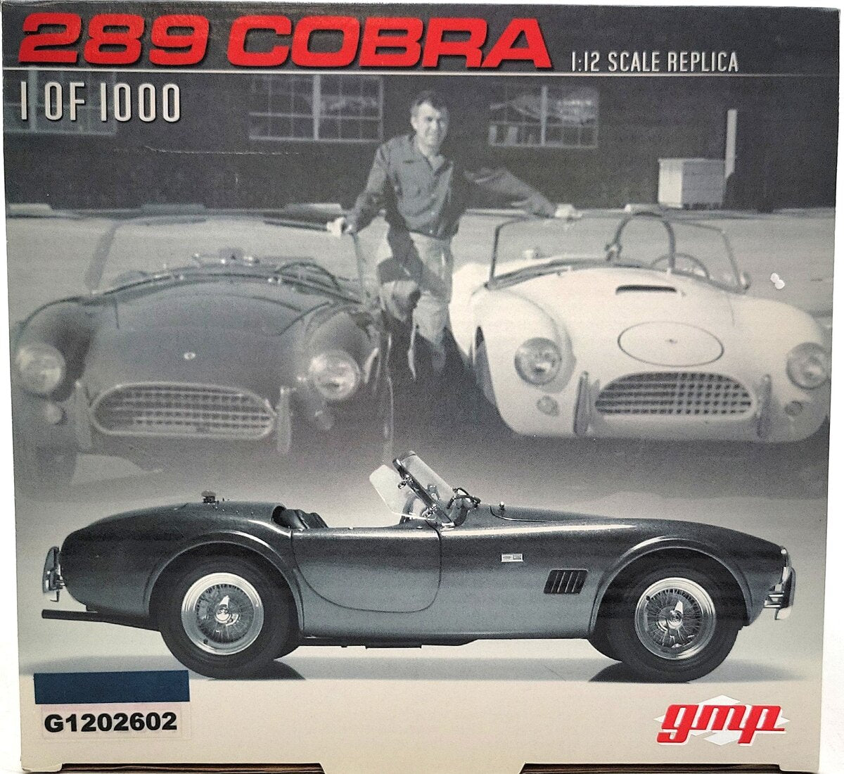 GMP G1202602 1:12 Scale 289 Cobra Diecast Car NIB