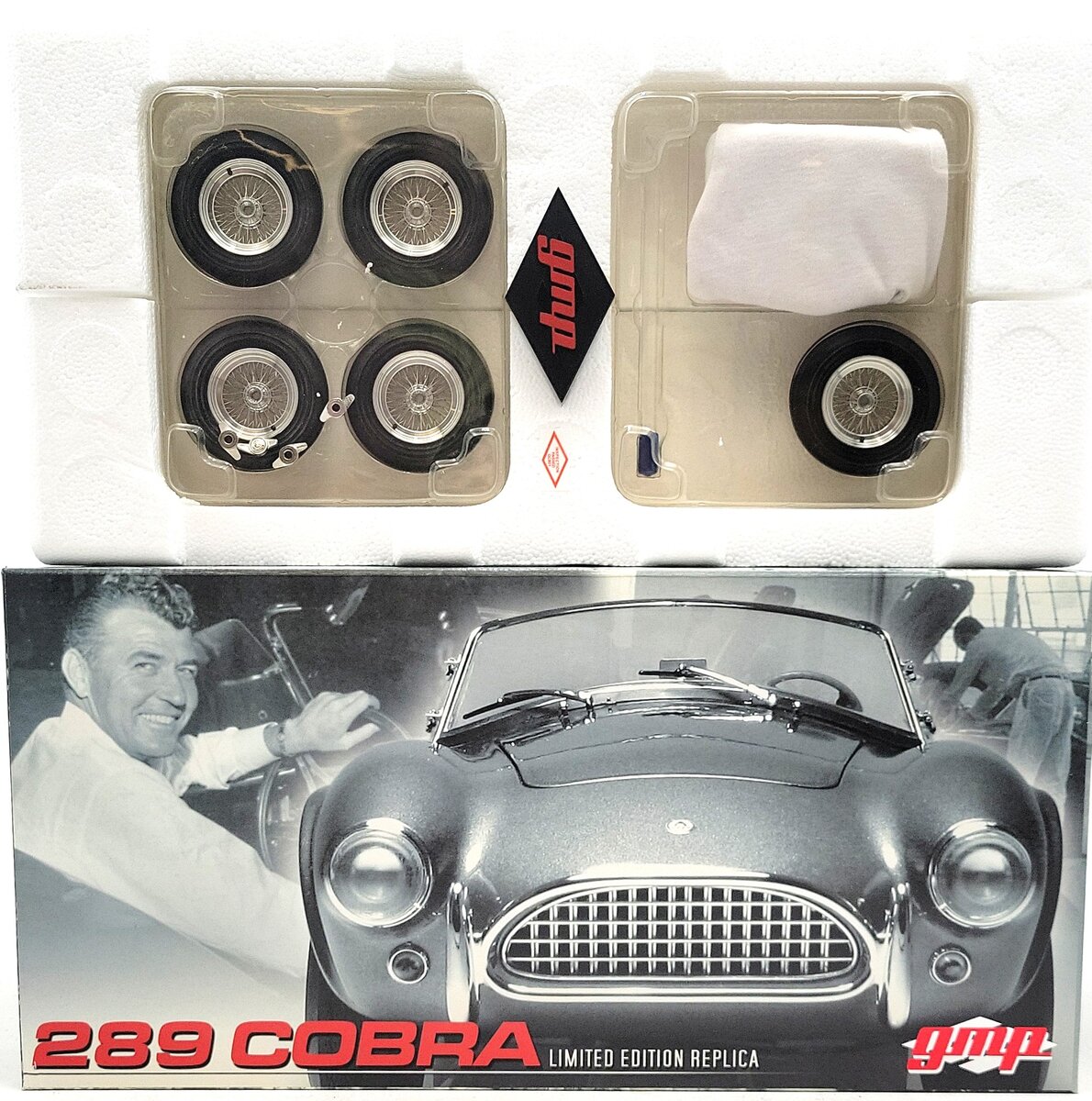 GMP G1202602 1:12 Scale 289 Cobra Diecast Car NIB