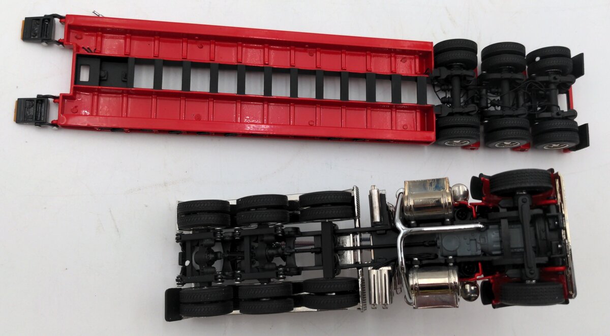 Sword Models DHS0100-ALL 1:50 Diecast Peterbilt 379 Tractor & Rogers Trailer NIB