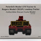 Sword Models DHS0100-ALL 1:50 Diecast Peterbilt 379 Tractor & Rogers Trailer NIB