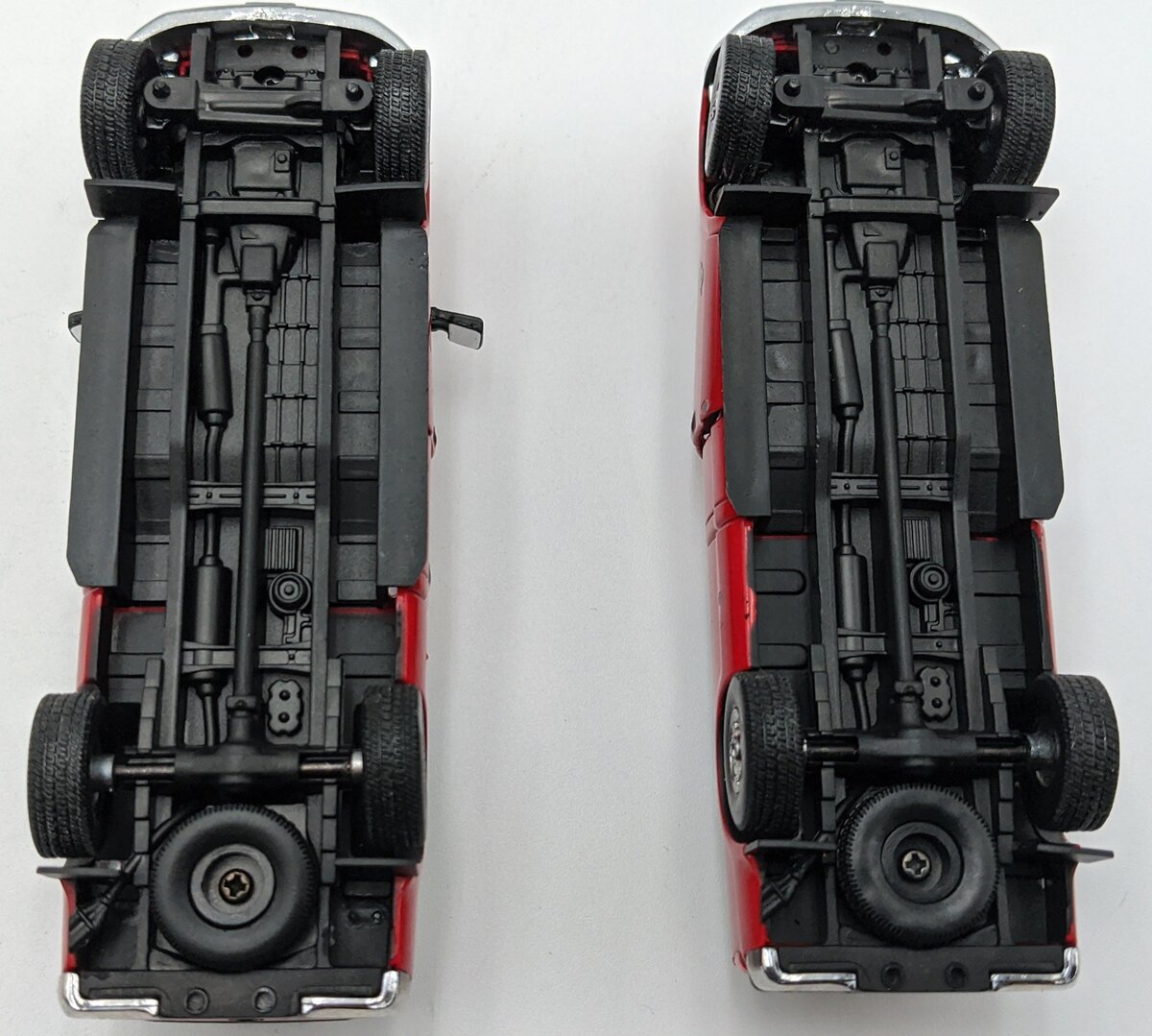 Sword Models SW1300-RC 1:50 Ford F250 Escort Pickup Truck Set Red W/ Chrome/Box