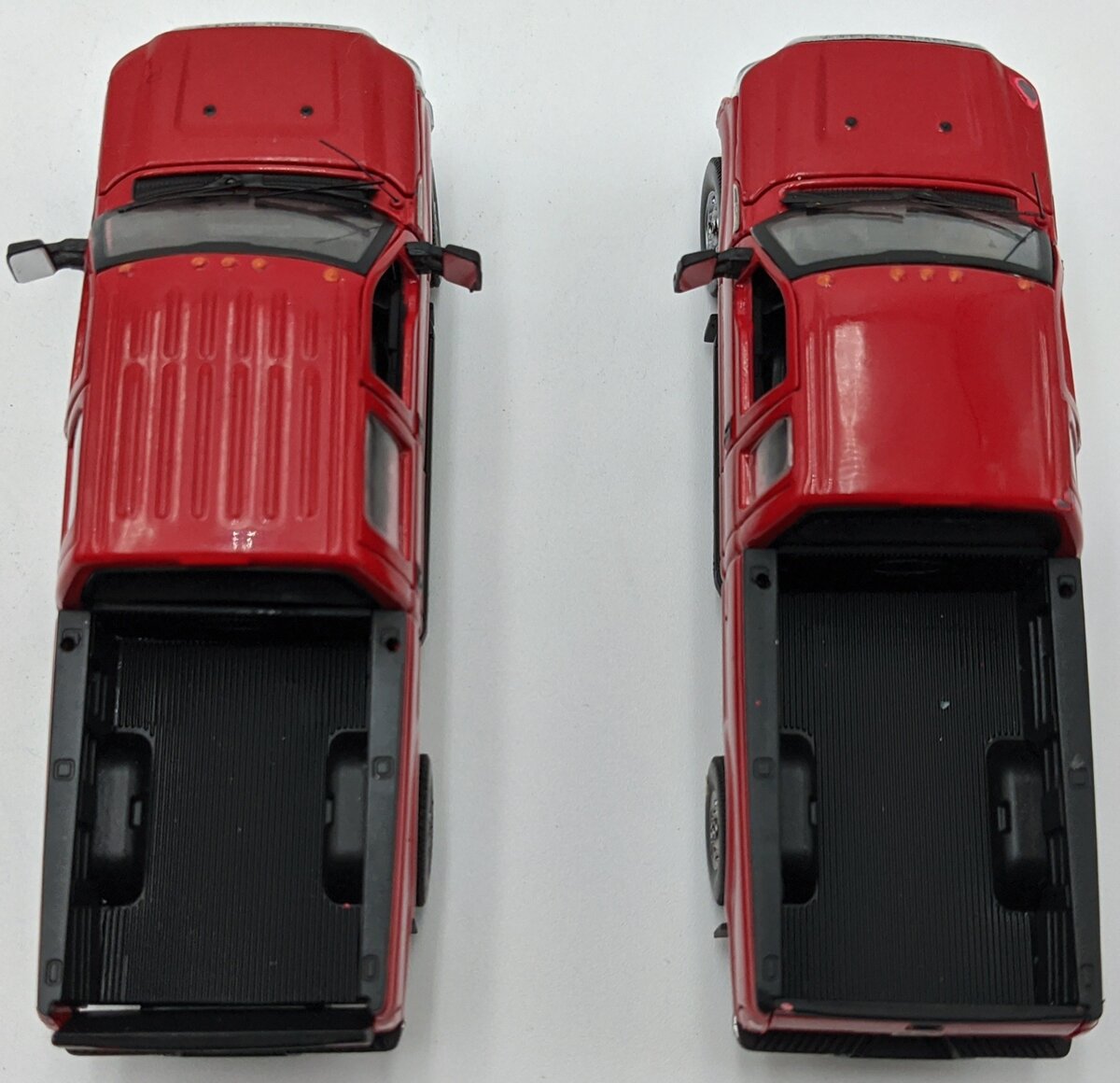 Sword Models SW1300-RC 1:50 Ford F250 Escort Pickup Truck Set Red W/ Chrome/Box