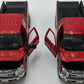 Sword Models SW1300-RC 1:50 Ford F250 Escort Pickup Truck Set Red W/ Chrome/Box