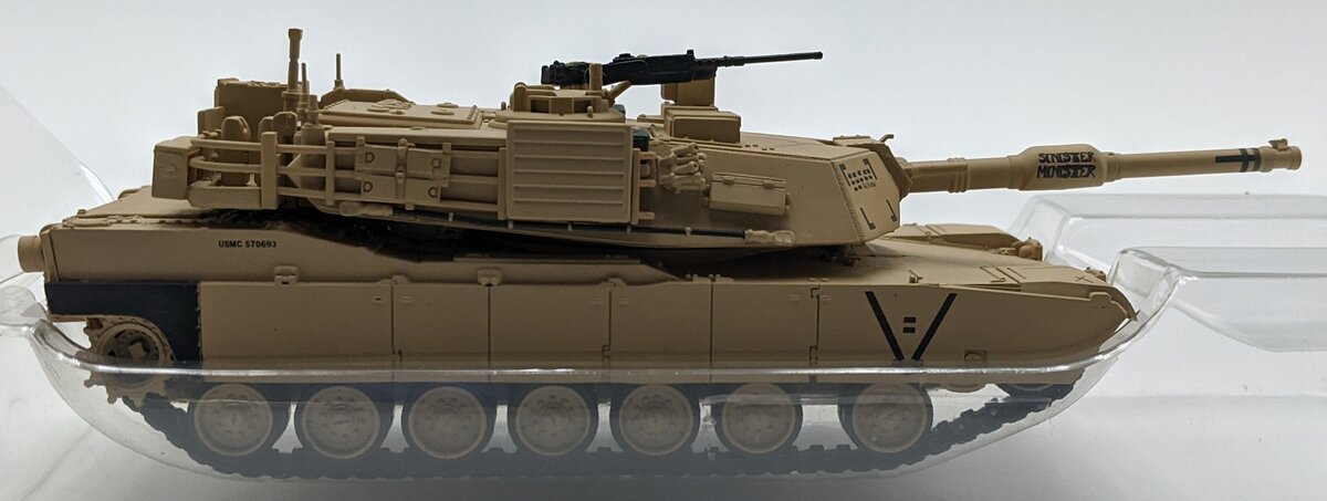 Sword Models 1600-T 1:50 Diecast M1 Abrams Tank Model Desert Tank NIB