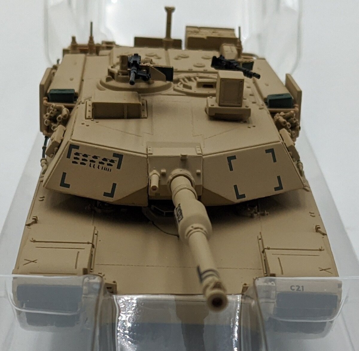 Sword Models 1600-T 1:50 Diecast M1 Abrams Tank Model Desert Tank NIB