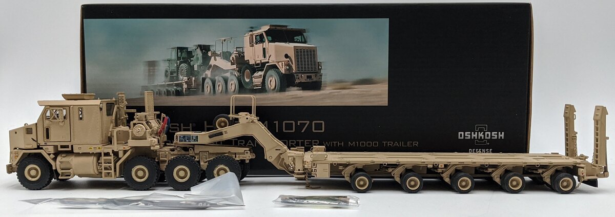 Sword Models SW1500-K 1:50 Diecast HET M1070 W/M1000 Trailer NIB