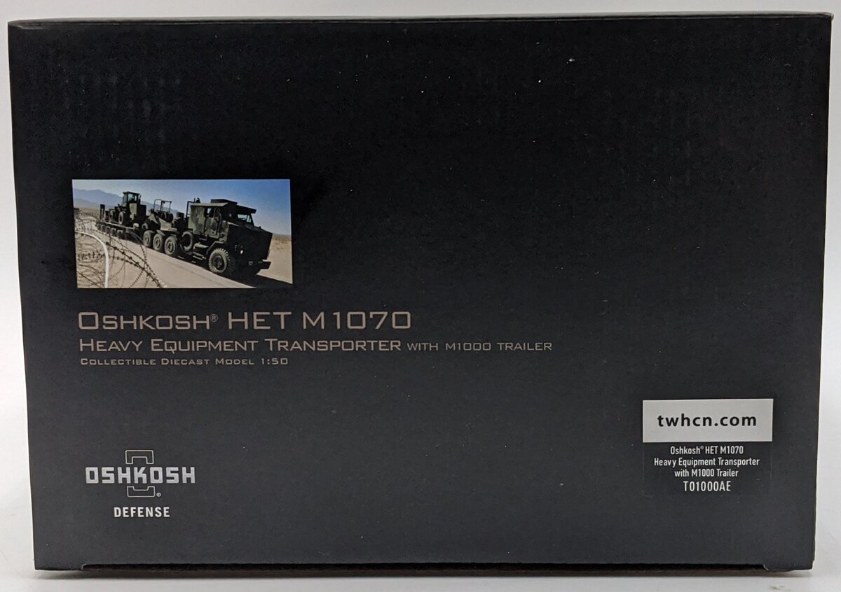 Sword Models SW1500-K 1:50 Diecast HET M1070 W/M1000 Trailer NIB