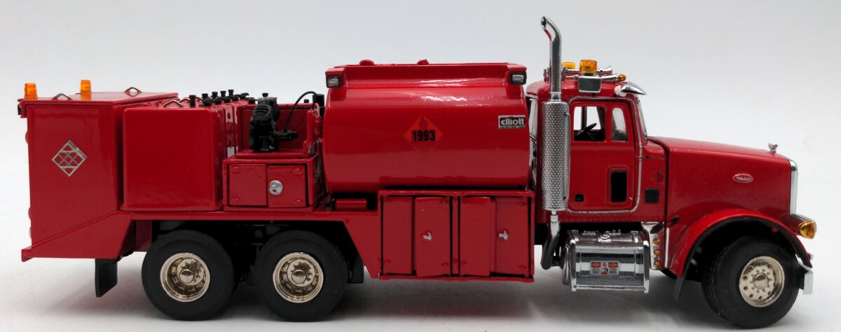 Sword Models SW2041-R 1:50 Red Peterbilt 357 w/Elliot Fuel and Lube Body VG
