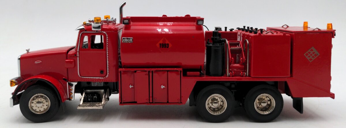 Sword Models SW2041-R 1:50 Red Peterbilt 357 w/Elliot Fuel and Lube Body VG