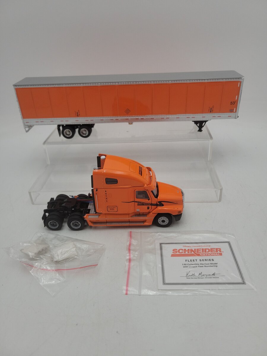 Sword SW3003-SCH 1:50 Century Class Tractor S/T Freightliner w/Wabash Goods Vans LN/Box