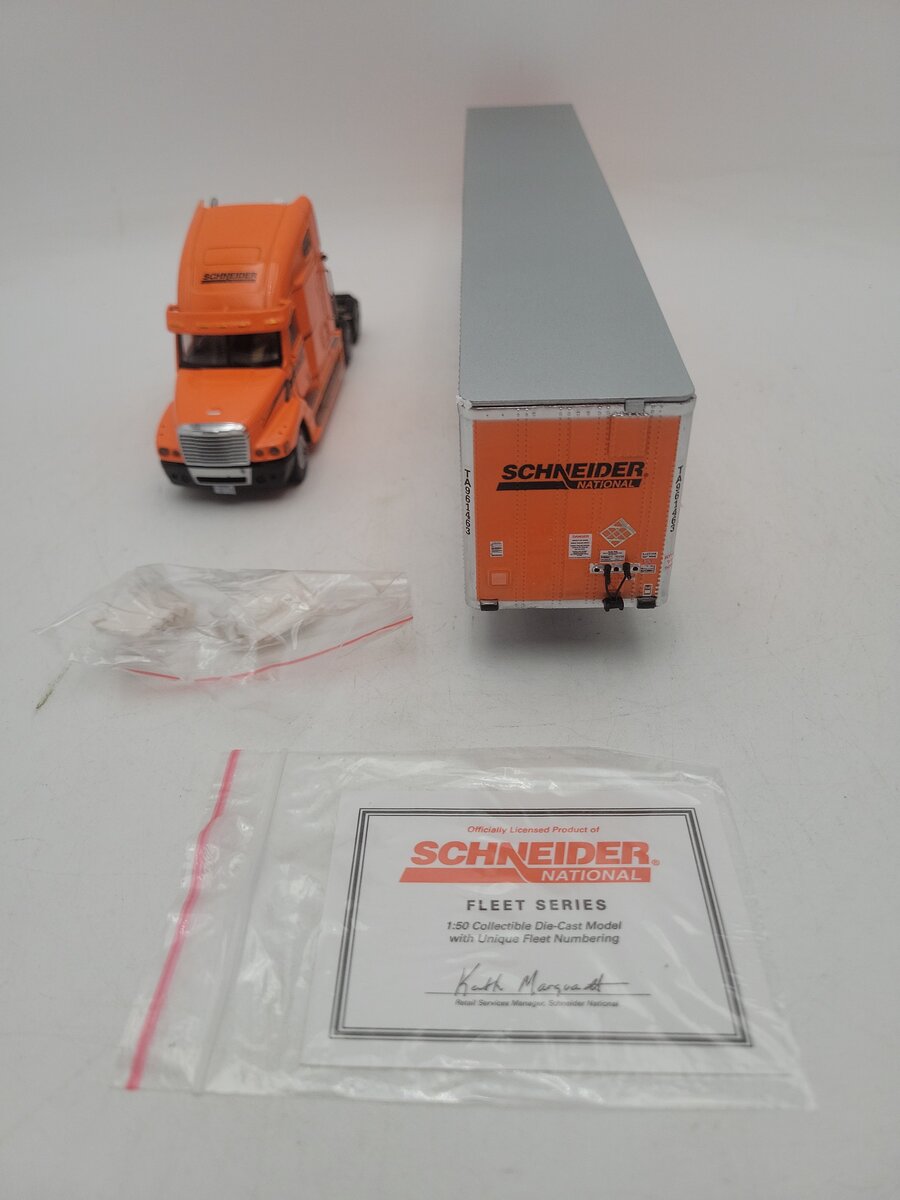 Sword SW3003-SCH 1:50 Century Class Tractor S/T Freightliner w/Wabash Goods Vans LN/Box