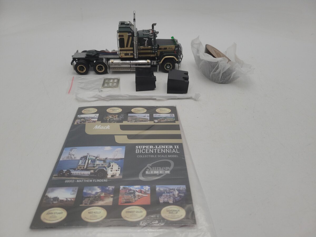 Drake Z88002 1:50 Scale Mack Matthew Flinders Bicentennial Super Liner11 Tractor LN/Box