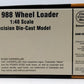CCM 988 1:43 Scale Diecast CAT Wheel Loader NIB
