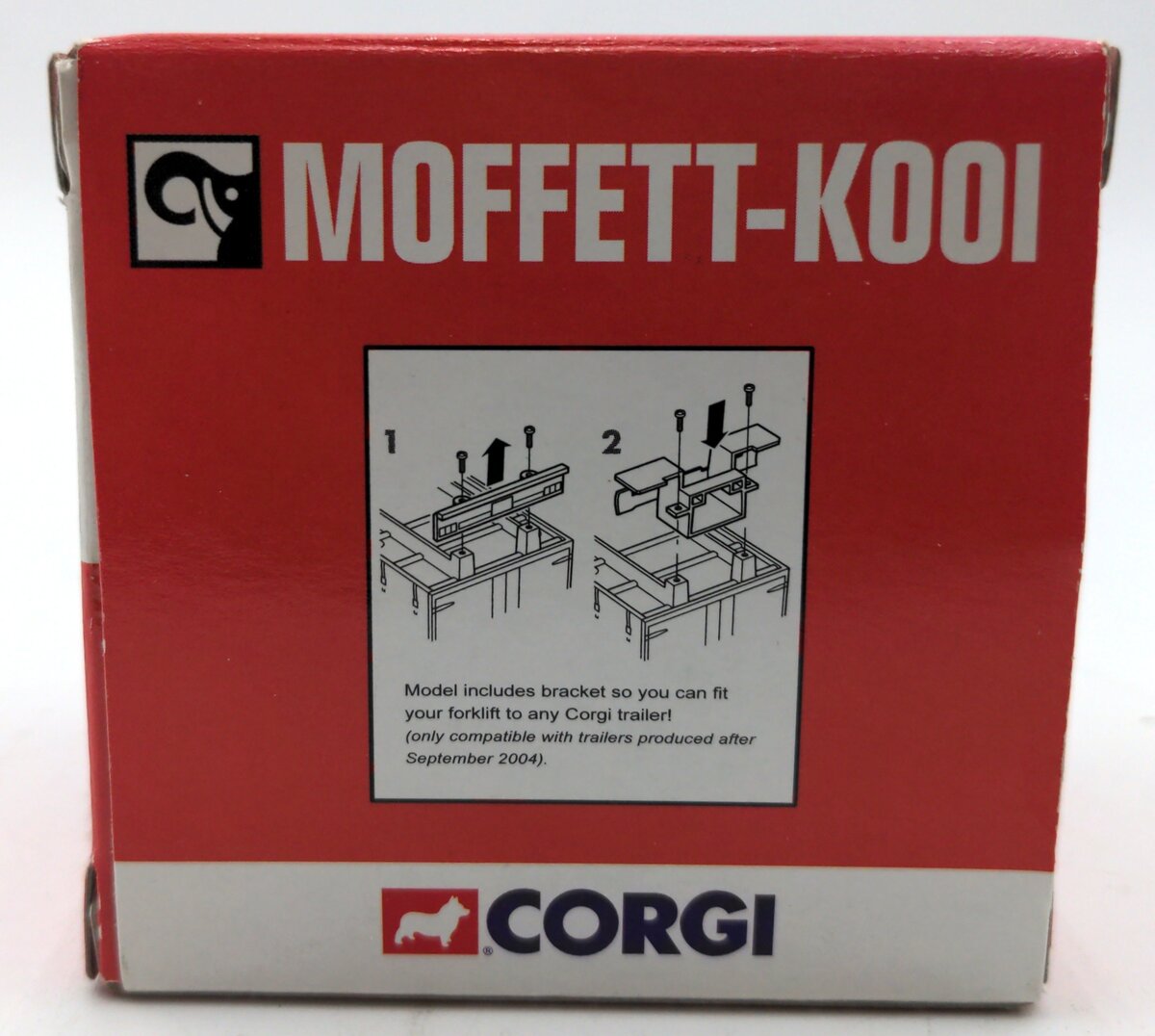 Corgi CC19801 1:50 Scale Diecast Moffett-K001 Trailer Forklift NIB