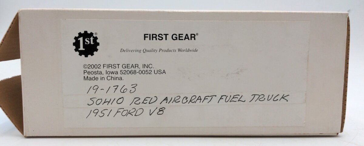 First Gear 19-1763 1:34 Scale Diecast Sohio Aviation Fuel Truck NIB