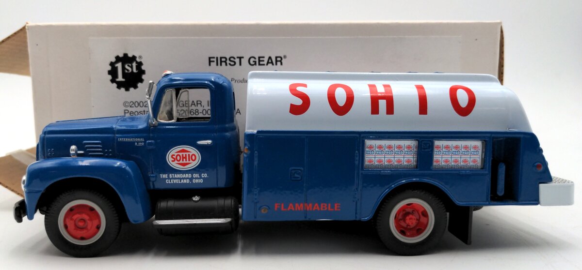 First Gear 19-1464 1:34 Scale Diecast Sohio International 2 Axle Gas Truck NIB
