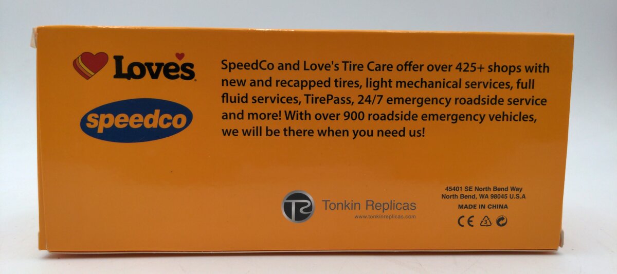 Tonkin 2020 1:50 Scale Diecast Loves Speedco Roadside Service Ford Pickup Truck NIB