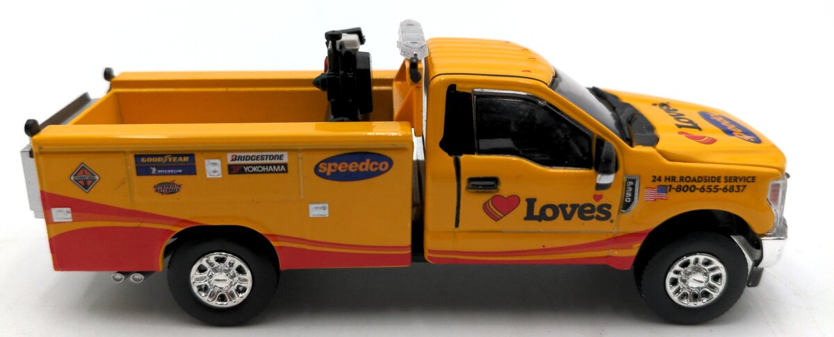 Tonkin 2020 1:50 Scale Diecast Loves Speedco Roadside Service Ford Pickup Truck NIB