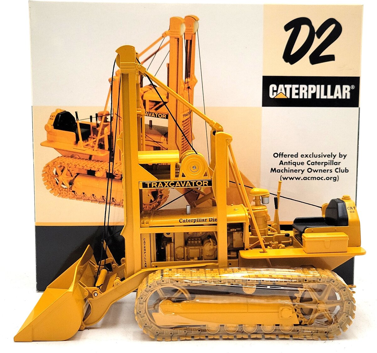 Spec Cast CUST 850 1:16 D2 Die-Cast 5U Track-Type Tractor Traxcavator EX/Box