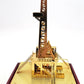 Tang Dynasty Copper Oilfield Oil Well Derrick Drill Rig LN/Box