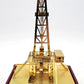 Tang Dynasty Copper Oilfield Oil Well Derrick Drill Rig LN/Box