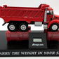 Crown Premiums 2007 1:50 Diecast Truck on Masters Series Storage Unit Desk Clock NIB