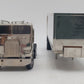 Conrad 1:50 Die-Cast Chrome Freightliner COE Tractor w/ Chrome Trailer EX