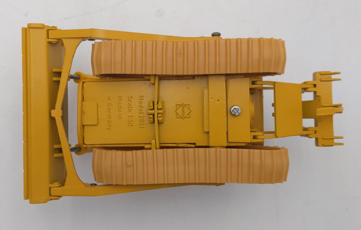 Conrad 2851 1:50 Scale Diecast Caterpillar D6H Track-Type Tractor With Ripper EX/Box