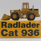 Conrad 2886 1:50 Die-Cast Caterpillar 936 Wheel Loader/Box