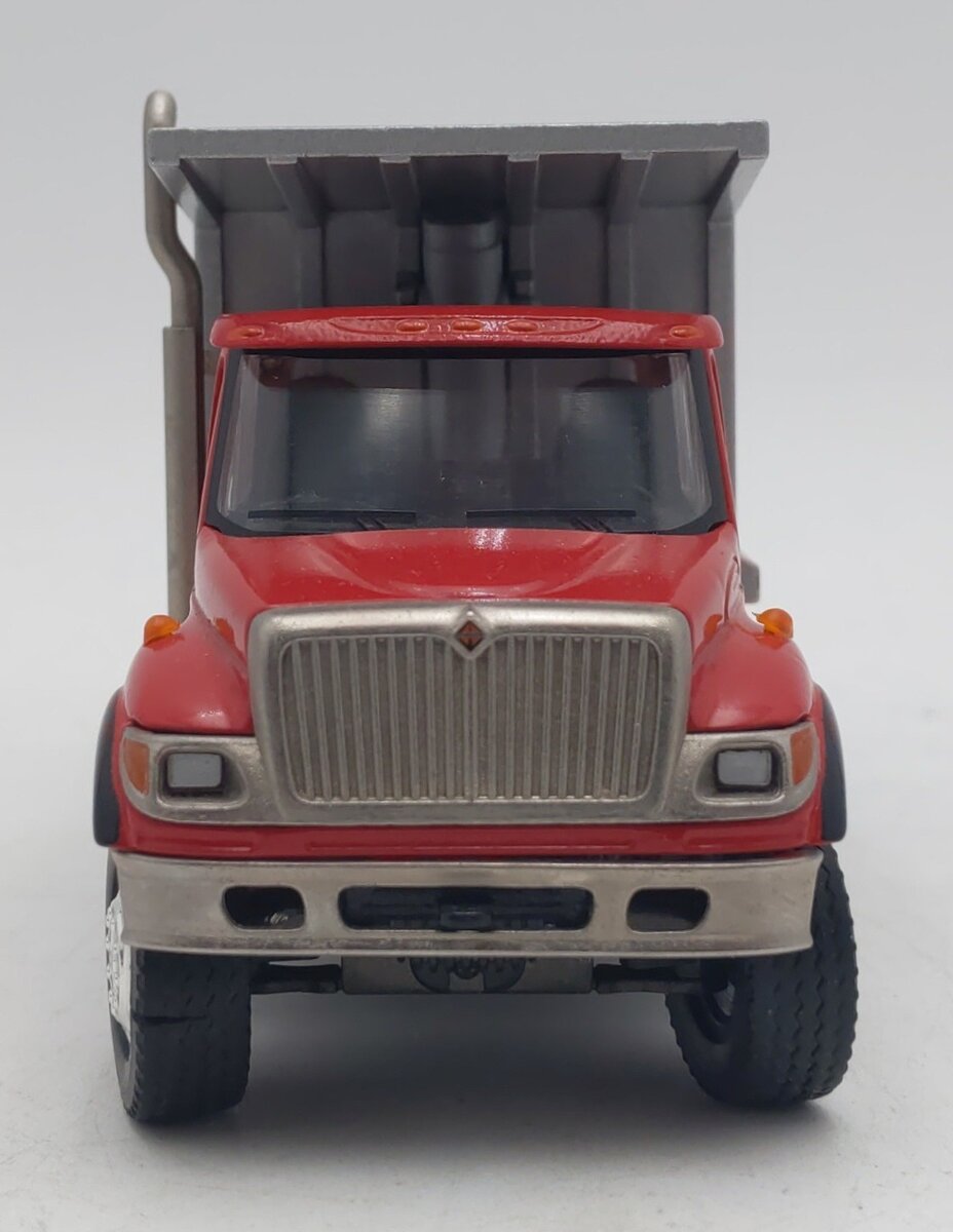 Conrad 1:50 Die-Cast Red International 7000i Dump Truck EX