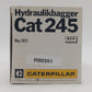 NZG 160 1:50 Caterpillar 245 Hydraulic Excavator EX/Box