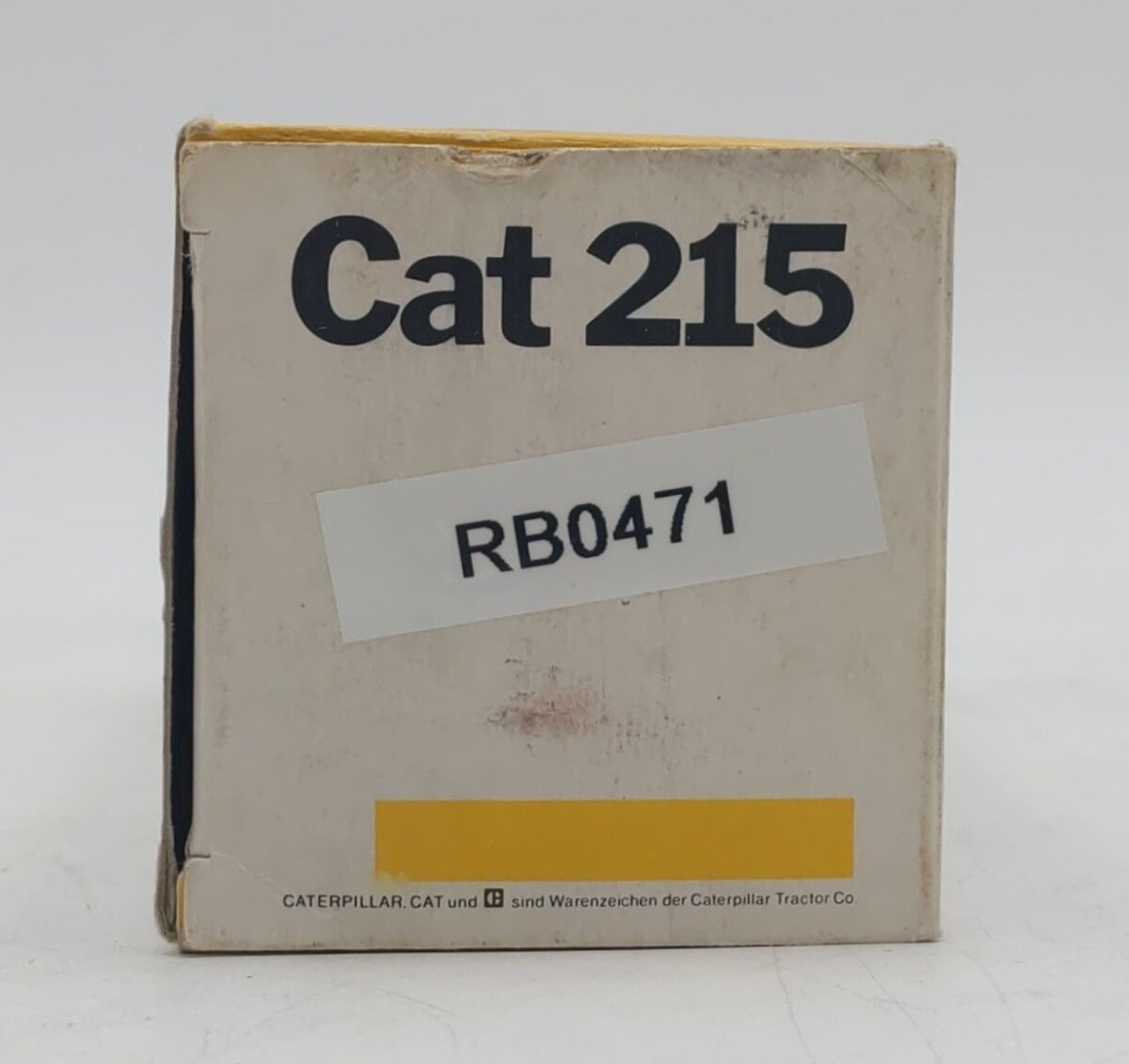 NZG 190 1:50 Caterpillar 215 Hydraulic Excavator with Hammer EX/Box