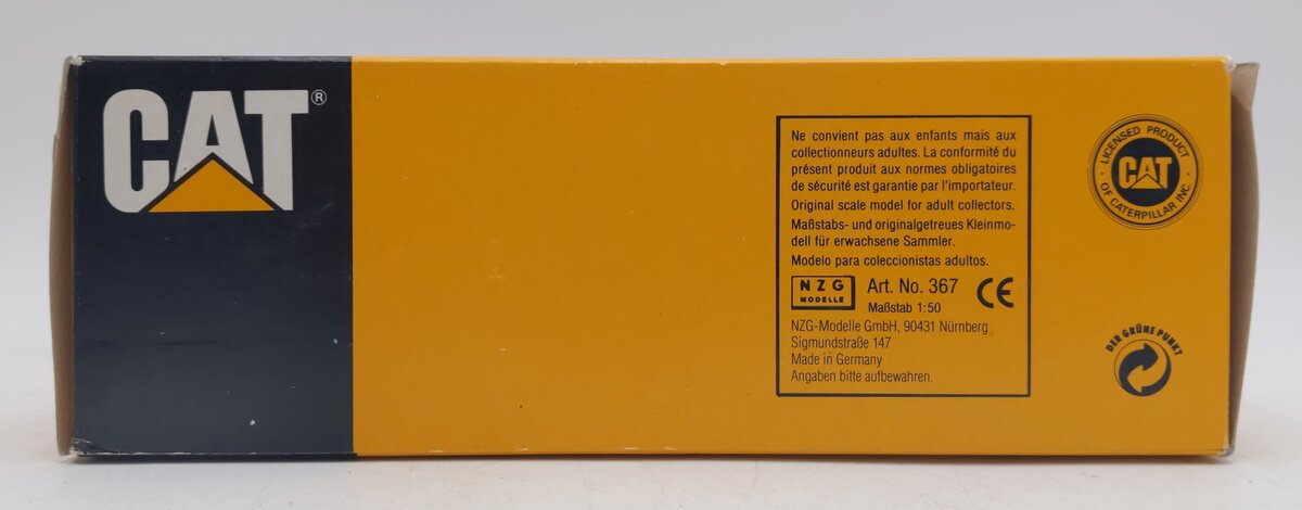 NZG 367 1:50 Scale Die-Cast Caterpillar 325 L Excavator EX/Box