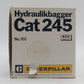 NZG 160 1:50 Caterpillar 245 Hydraulic Excavator - White EX/Box