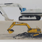 NZG 160 1:50 Caterpillar 245 Hydraulic Excavator - White EX/Box