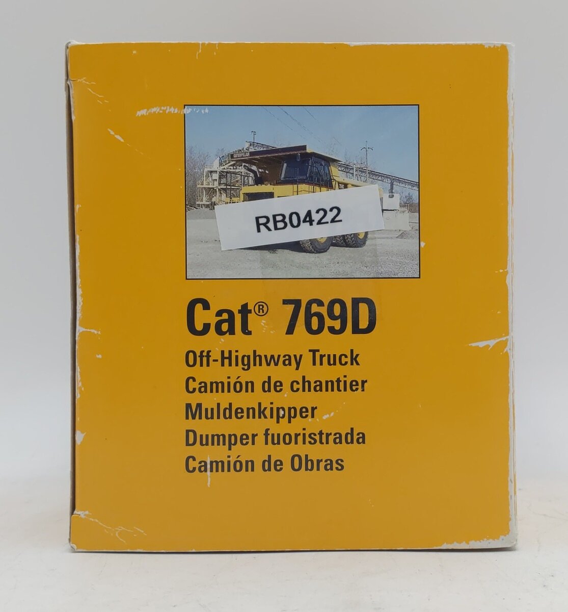 NZG 477 1:50 Die-Cast Caterpillar 769D Off-Highway Truck EX/Box