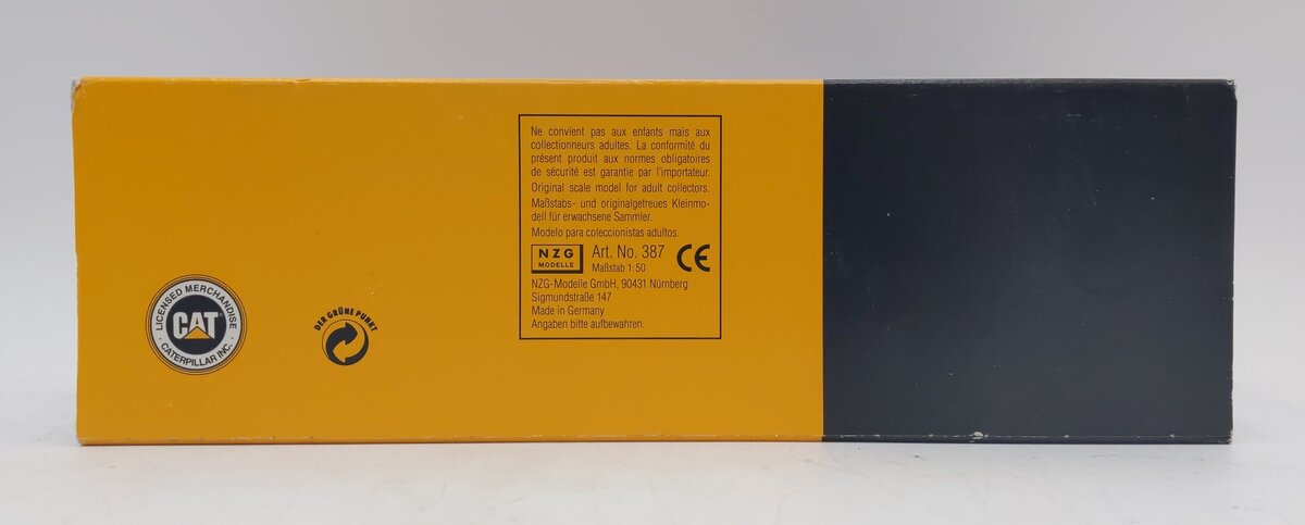NZG 387 1:50 16G Caterpillar Motor Grader VG/Box