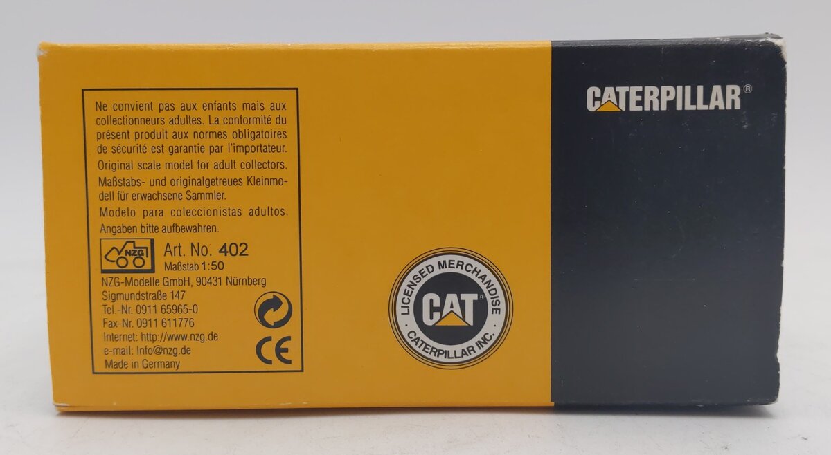 NZG 402 1:50 Caterpillar CS-583C Vibratory Soil Compactor EX/Box