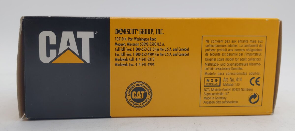 NZG 414 1:50 Caterpillar 312B L Hydraulic Excavator EX/Box
