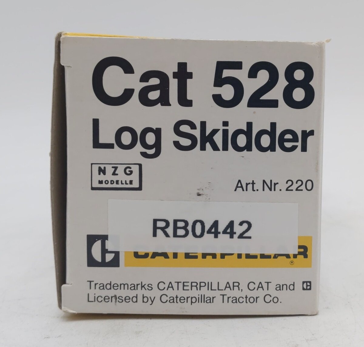 NZG 220 1:50 Caterpillar 528 Log Skidder EX/Box