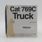 NZG 222 1:50 Scale Diecast 769C Caterpillar Dump Truck EX/Box