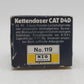 NZG Modelle 119 1:50 Scale Die-Cast CAT D4D Bulldozer VG/Box